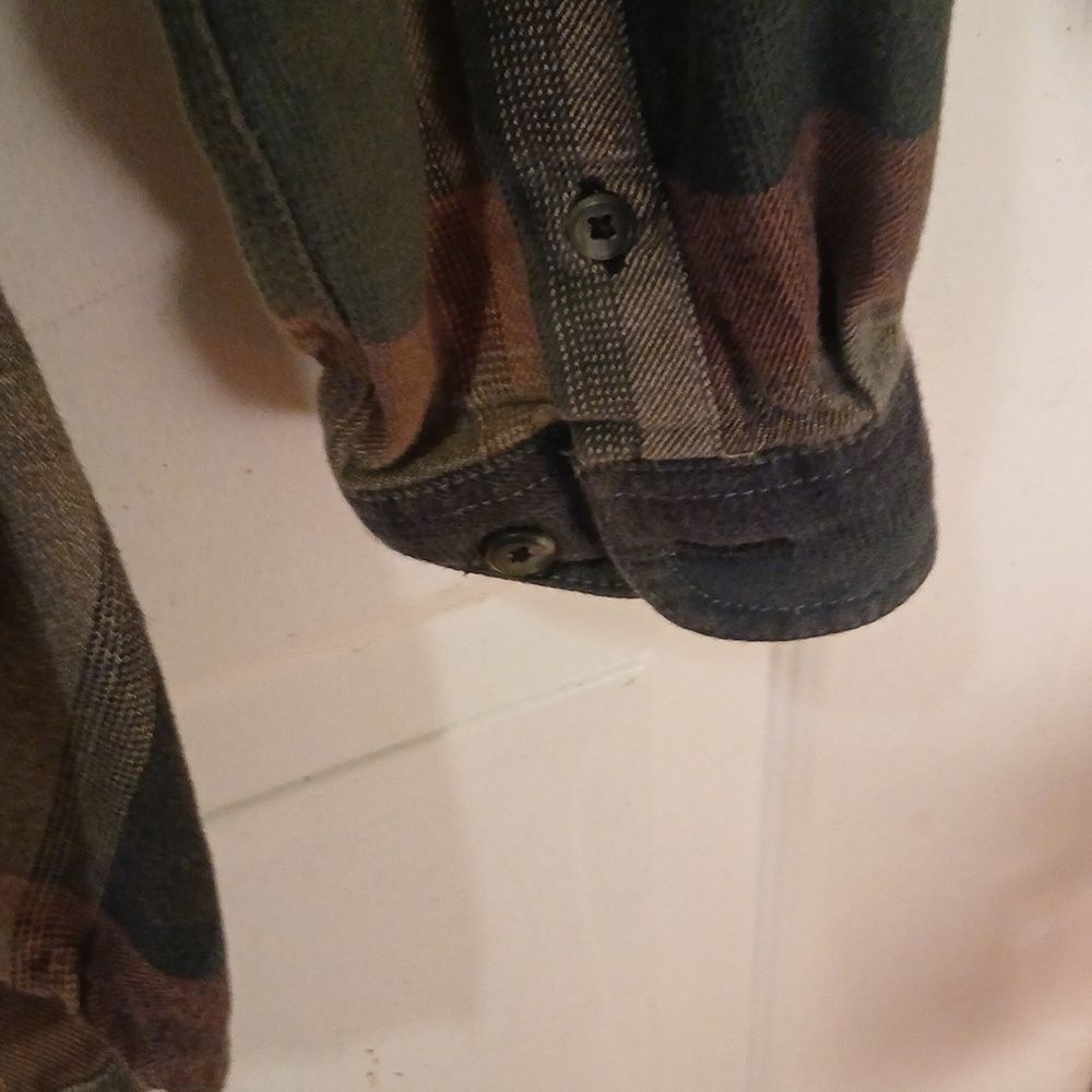 Carhartt Multicolor Plaid Hoodie RL12 - Picture 9 of 10